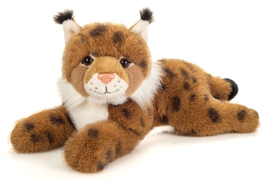 Lynx couché 38cm