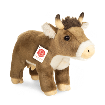 Vache brune debout 30cm – Image 3