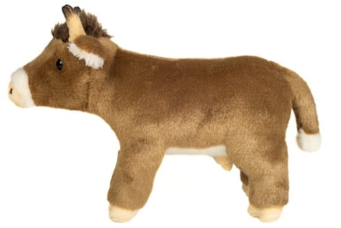 Vache brune debout 30cm – Image 5