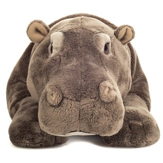 Hippopotame gris allongé 48cm