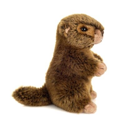 Marmotte assis 16cm – Image 3