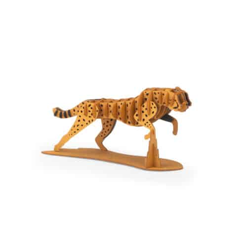 Puzzle 3D Guépard Tout autour du Monde L14xH6cm