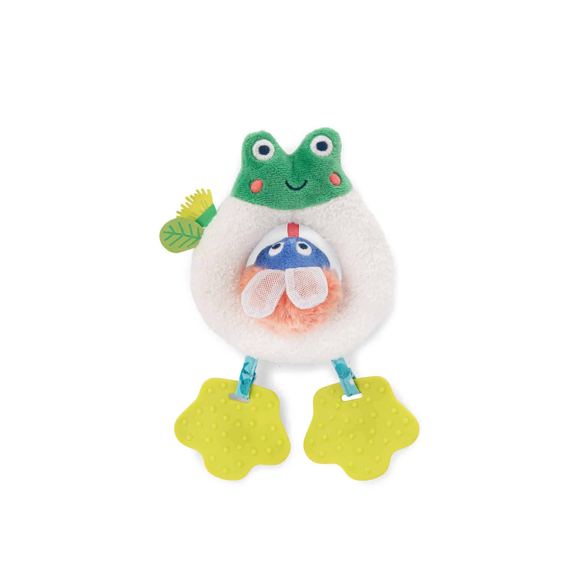 Hochet Grenouille La Mare aux Grenouilles L12xl13.5xH21cm