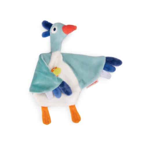 Doudou Oiseau La Mare aux Grenouilles L37xl10xH30cm