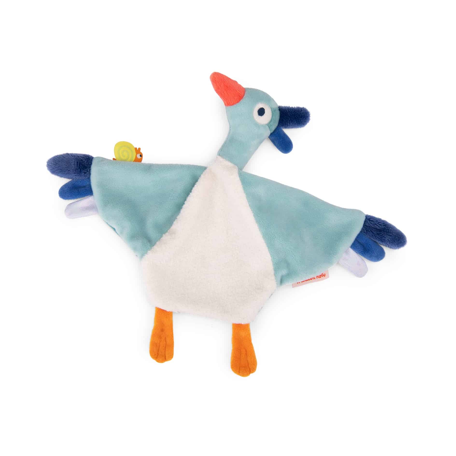 Doudou Oiseau La Mare aux Grenouilles L37xl10xH30cm – Image 2