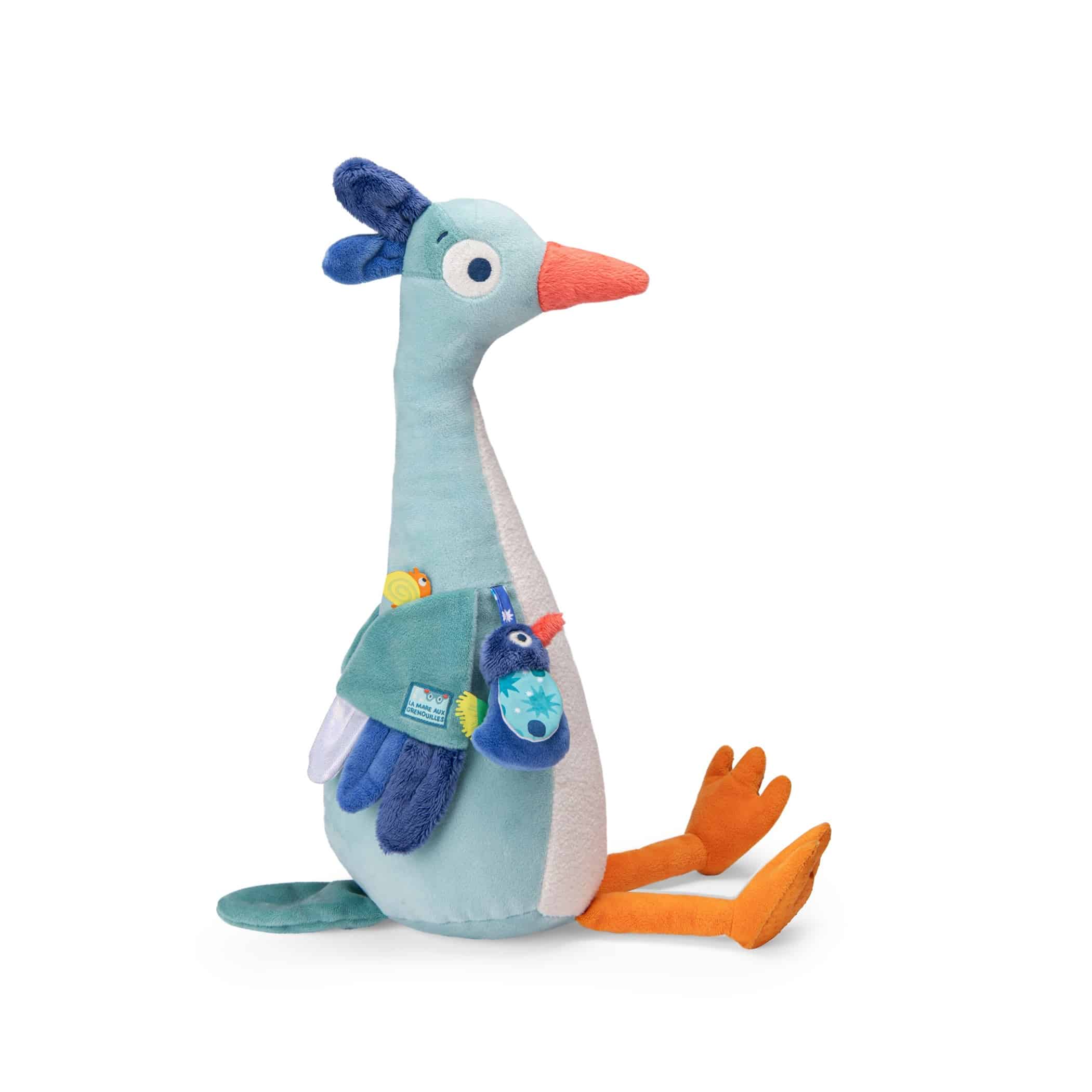 Grand Héron d'Activités La Mare aux Grenouilles L16xl23xH56cm