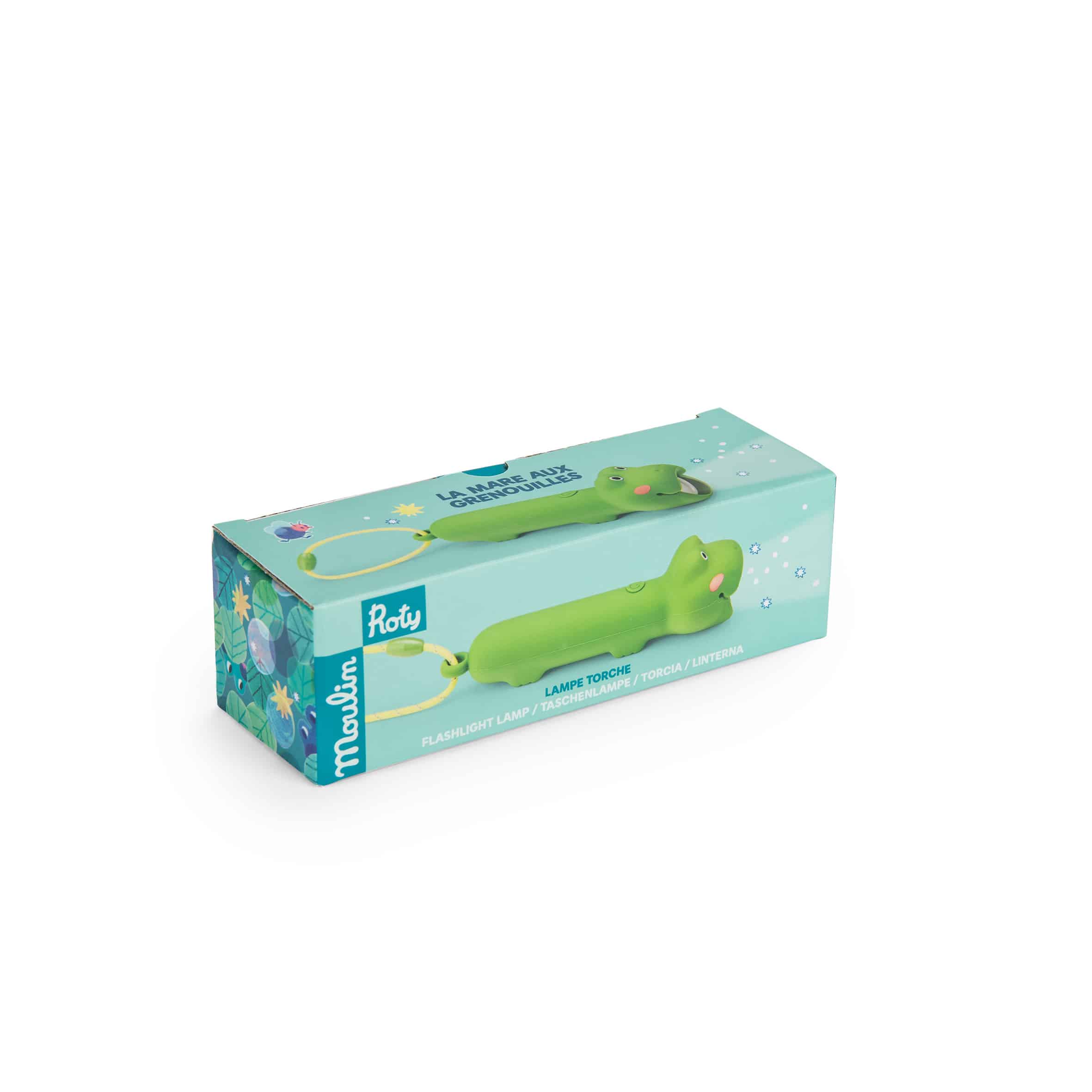 Lampe Torche Grenouille La Mare aux Grenouilles L18xl5xH5cm – Image 2