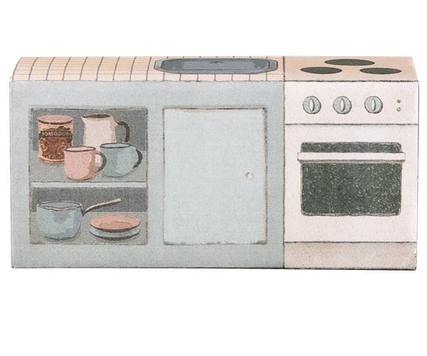 Comptoir de cuisine souris H6xl13xP4.5cm