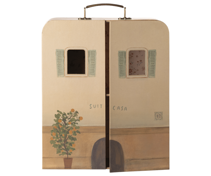 Maison SuitCasa petite soeur et petit frère Souris H34xl28xP15cm – Image 2