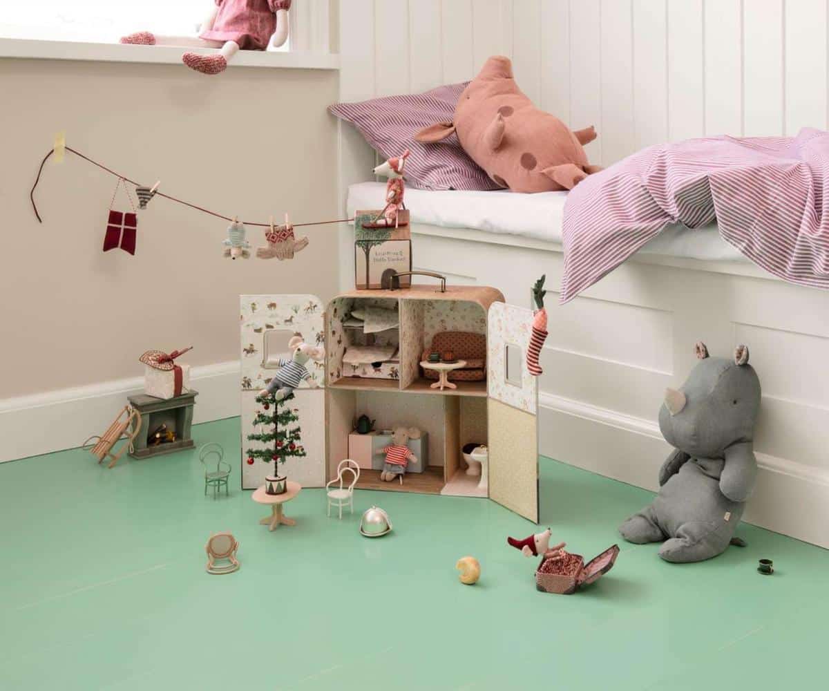 Maison SuitCasa petite soeur et petit frère Souris H34xl28xP15cm – Image 5