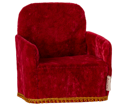 Fauteuil Souris – Rouge H7.5xl6.5xP6cm