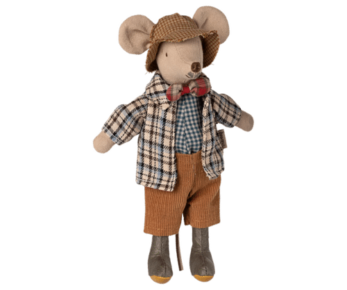 Grand-Père souris H16cm