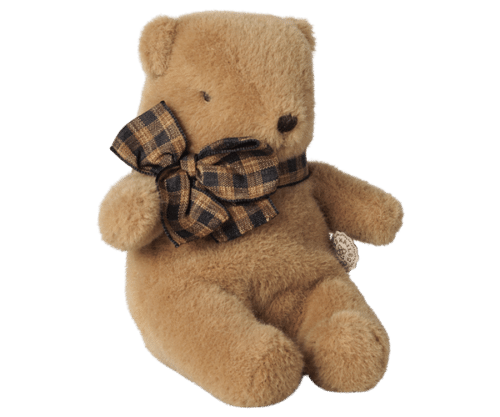 Ours Mini – Taupe clair H12cm