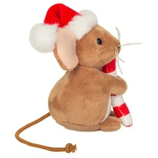Souris de Noël avec sucre d'orge 11cm – Image 3